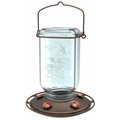 Classic Brands Classic Brands 213385 Hummingbird Feeder - Clear Mason Jar 213385